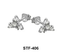 Stud Earring Glamour Pearl STF-406